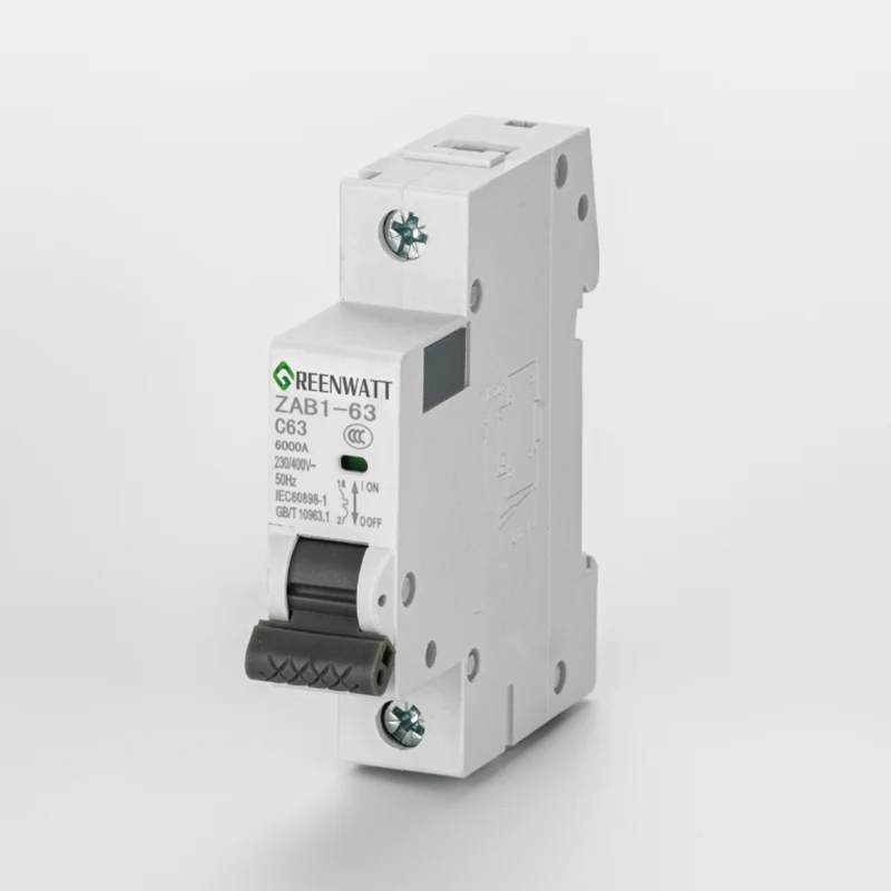 1P 250V 63A DC Miniature Circuit Breaker