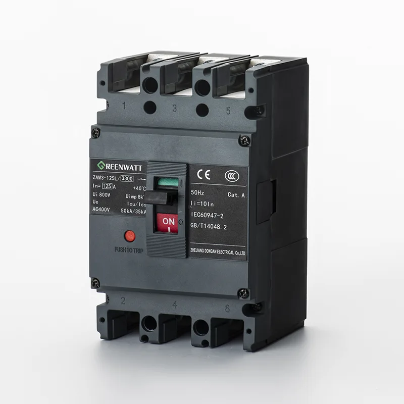 AC400V 125A Molded Case Circuit Breaker