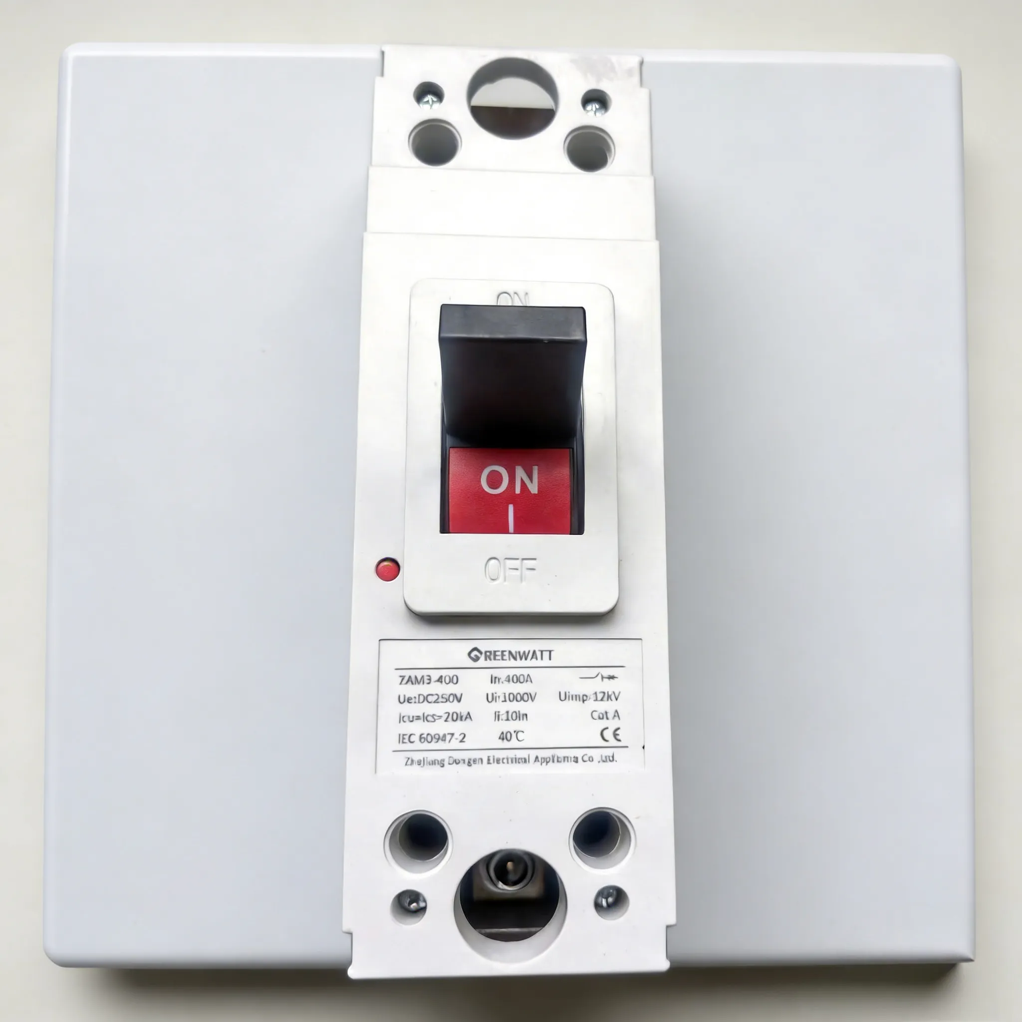 DC250V 250A 1P Molded Case Circuit Breaker