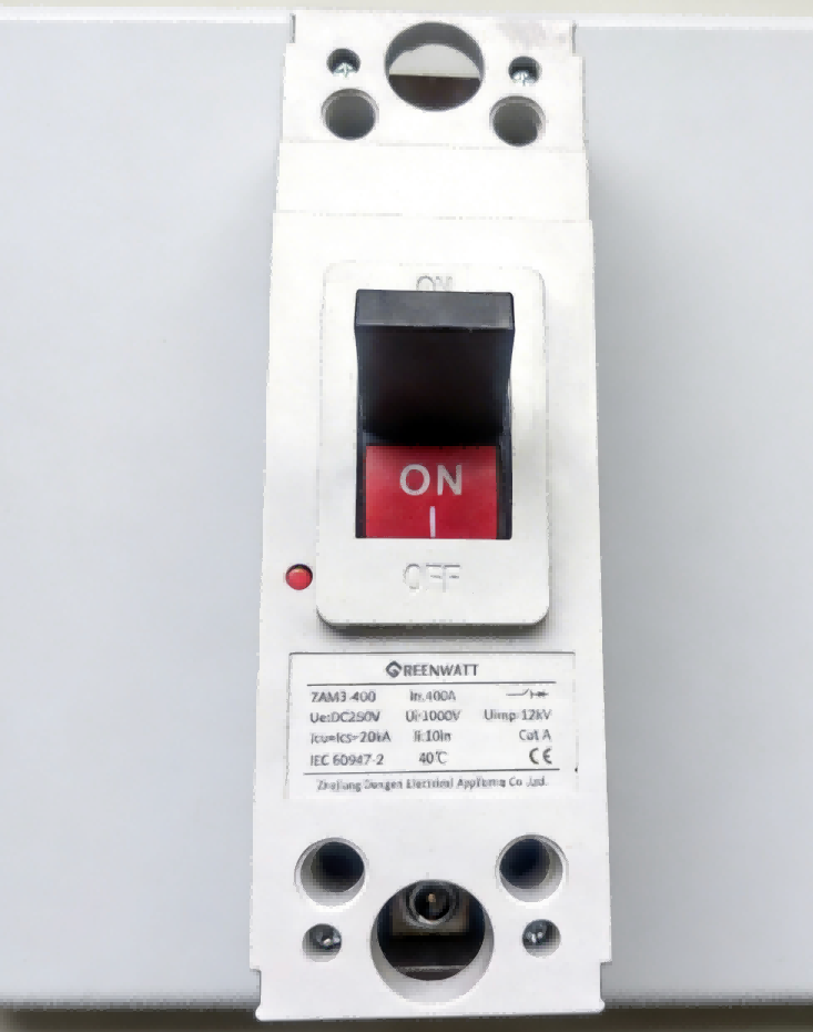 DC250V 400A 1P Molded Case Circuit Breaker